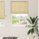 Roleta z zasłonami natura 120 x 220 cm Bambus