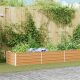 Podniesiona rabata ogrodowa Jasny Brąz 600 x 80 x 45 cm
