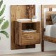Szafka Nocna z szufladą 2 pcs Stare drewno 50 x 32.5 x 80cm