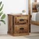 Szafka Nocna z szufladą 2 pcs Stare drewno 39 x 39 x 47.5 cm