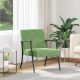 fotel Jasnozielony 59 x 75 x 78 cm Aksamit