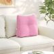 Poduszka na plecy Różowy 45 x 24 x 50 cm tkanina