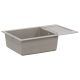 Zlew Szary 780 x 500 mm 80% Kwarc i 20% Żywica