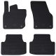 Mata samochodowa 4 pcs Czarny odpowiedni do VW TIGUAN TDI 2024-