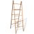 Podwójny wieszak na ręczniki / drabinka 5 szczebli, bambusowa 50x160 cm