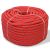 Linka żeglarska z polipropylenu, 14 mm, 50 m, czerwona