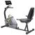 Poziomy rower treningowy z pomiarem tętna