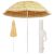 Parasol plażowy w stylu hawajskim, naturalny, 240 cm