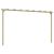 Pergola ogrodowa, impregnowane drewno sosnowe, 360x200x60cm