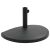 Podstawa na parasol ogrodowy, półokrągła, żywica, 15 kg, czarna
