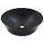 Umywalka, 41 x 12,5 cm, ceramiczna, czarna
