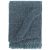 Bawełniana narzuta, 220 x 250 cm, błękit indygowy