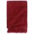 Koc bordowy 220 x 250 cm Poliester