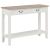 Stolik konsola, biały, 110 x 35 x 80 cm, drewniany
