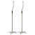 Uniwersalny stojak na głośniki, 2 szt., srebrny