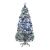 Sztuczna choinka z LED i stojakiem 180 cm, włókno optyczne
