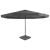 Parasol ogrodowy z przenośną podstawą, antracytowy