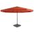 Parasol ogrodowy z przenośną podstawą, terakota