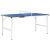 5 stóp stół do ping-ponga z siatką 152x76x66 cm niebieski