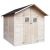 Domek 226 x 248 x 218 cm Materiał drewnopochodny