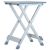 Stołek turystyczny, aluminiowy, 28 x 26 x 39 cm