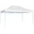 Rozkładany namiot imprezowy, 3 x 4,5 m, biały