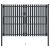 Brama ogrodzeniowa Double Door Fence Fur Steel 300x200 cm Antracyt