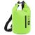 Worek wodoszczelny z suwakiem, zielony, 15 L, PVC