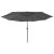Parasol ogrodowy z LED, 400 cm, antracytowy