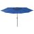 Parasol ogrodowy z LED, 400 cm, niebieski