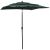 3-poziomowy parasol na aluminiowym słupku, zielony, 2x2 m