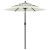3-poziomowy parasol na aluminiowym słupku, piaskowy, 2 m