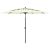 3-poziomowy parasol na aluminiowym słupku, piaskowy, 3 m
