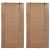 Bambusowe rolety, 2 szt., 150 x 220 cm, brązowe