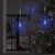 Ogrodowa lampka fajerwerkowa, niebieska, 20 cm, 140 LED