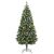 Sztuczna choinka z lampkami i szyszkami, 180 cm