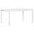 Stół ogrodowy, 150x90x72 cm, PP, biały