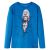 Koszulka dziecięca z długimi rękawami, ciemny morski, 116