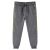 Dziecięce spodnie dresowe, szary melanż, 140