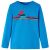 Koszulka dziecięca z długimi rękawami, kobalt, 92