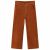 Spodnie dziecięce, sztruksowe, koniakowe, 104