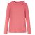 Koszulka dziecięca z długimi rękawami, stary róż, 92
