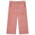Spodnie dziecięce, sztruksowe, stary róż, 92