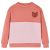 Bluza dziecięca z blokami kolorów, różowa, 116
