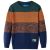Sweter dziecięcy z dzianiny, kolorowy, 116