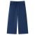 Spodnie dziecięce z szerokimi nogawkami, granatowe, 92