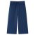 Spodnie dziecięce z szerokimi nogawkami, granatowe, 104
