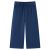 Spodnie dziecięce z szerokimi nogawkami, granatowe, 116