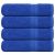 Ręczniki kąpielowe, 4 szt., FROGN, niebieskie, 100x150 cm, bawełna