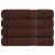 Ręczniki do sauny, 4 szt., FROGN, brązowe, 80x200 cm, bawełna 100%